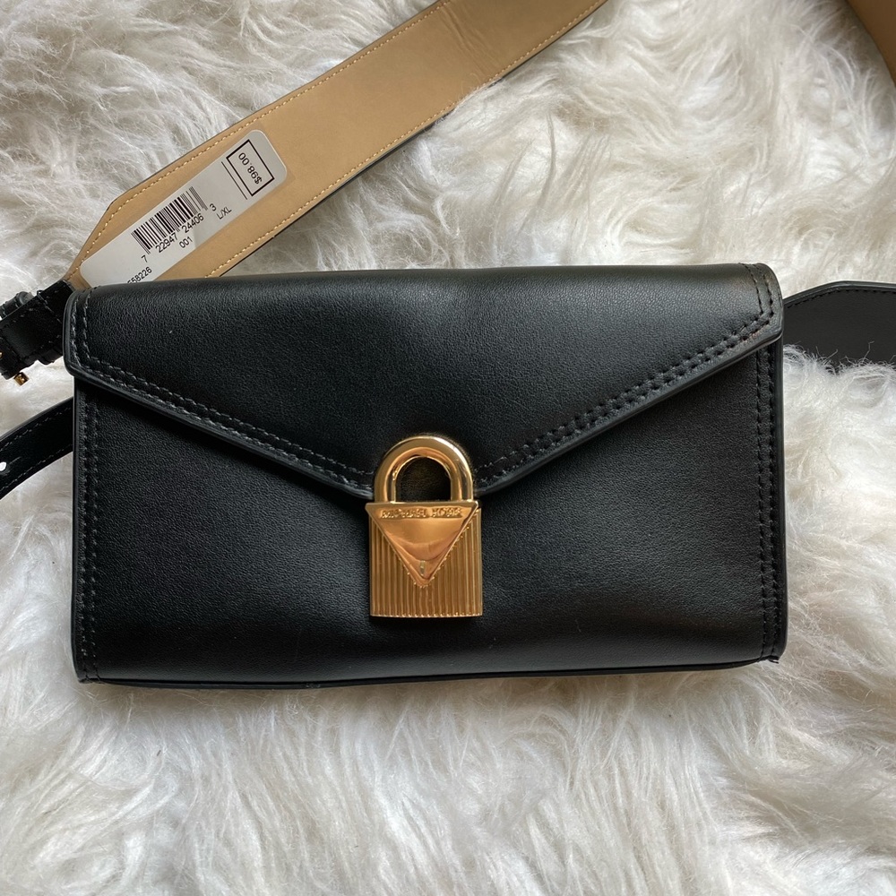 Michael Kors Mercer Lock Belt Bag Women's Belt NWT - Picture 3 of 5